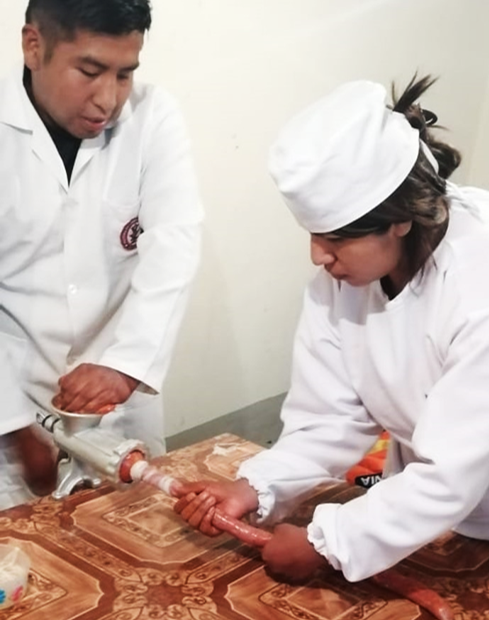 ASIPCADE – Thanks to a llama jerky shredding machine, ASIPCADE producers cut processing time from one hour to just three minutes per kilo. The result? Less strain, more crispy jerky, and a sixfold increase in weekly sales – turning hard manual labour into growth and profit.